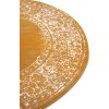 Kusový koberec Gloria 105518 Mustard kruh (Rozměry koberců 160x160 (průměr) kruh)