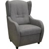 Relaxační křeslo ušák René Aston 16 šedé