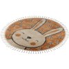Dětský kusový koberec My Fano 390 Rabb kruh (Rozměry koberců 133x133 (průměr) kruh)