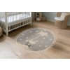 Dětský kusový koberec My Fano 393 Rast kruh (Rozměry koberců 133x133 (průměr) kruh)