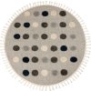 Dětský kusový koberec My Fano 394 Dots kruh (Rozměry koberců 133x133 (průměr) kruh)