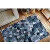 Ručně všívaný kusový koberec My Denim Pocket 465 Blue (Rozměry koberců 80x150)