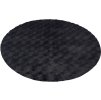 Kusový koberec Diamond Cut 800 Anthrazit kruh (Rozměry koberců 120x120 (průměr) kruh)