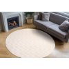 Kusový koberec Diamond Cut 800 Cream kruh (Rozměry koberců 120x120 (průměr) kruh)