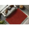 Kusový koberec Diamond Cut 800 Red (Rozměry koberců 80x150)