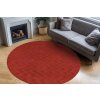 Kusový koberec Diamond Cut 800 Red kruh (Rozměry koberců 120x120 (průměr) kruh)