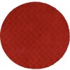 Kusový koberec Diamond Cut 800 Red kruh (Rozměry koberců 120x120 (průměr) kruh)