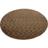 Kusový koberec Diamond Cut 800 Taupe kruh (Rozměry koberců 120x120 (průměr) kruh)