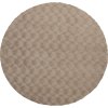 Kusový koberec Diamond Cut 800 Taupe kruh (Rozměry koberců 120x120 (průměr) kruh)