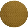 Kusový koberec Diamond Cut 800 Honey kruh (Rozměry koberců 120x120 (průměr) kruh)