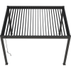 3x4 4 legs anthracite top view