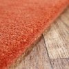 Ručně všívaný kusový koberec Asra wool orange (Rozměry koberců 60x110)
