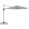 ACTIVE 370 cm - výkyvný zahradní slunečník s boční tyčí (Desén látky 820)