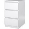 Komoda Simplicity 237 bílý lesk