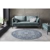 Kruhový koberec Mirkan 104438 Skyblue (Rozměry koberců 160x160 (průměr) kruh)