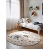 Dětský kusový koberec Villeroy & Boch Boho Kids 106303 Cream Multicolor kruh (Rozměry koberců 160x160 (průměr) kruh)