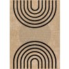 Kusový koberec Spark 0688 beige/black (Rozměry koberců 160x220)