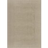Kusový ručně tkaný koberec Tuscany Textured Wool Border Natural (Rozměry koberců 60x230)