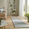 Běhoun Solace Lino Leaf Grey (Rozměry koberců 60x230)