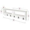 wall mounted clothes hanger 120 cm white 9 2 1 wq93ddevey8gpore 1