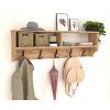 wall mounted clothes hanger 120 cm pine 2 1 ookmqtnlhubgq8ir