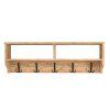 wall mounted clothes hanger 120 cm pine 6 1 qw7pkdhrykljydhm