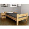 Postel EMMA 90cm, s roštem (Varianta buk)