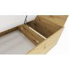 Postel BOR 90 cm (Varianta dub artisan)
