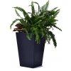 Rattan planter M - grafit