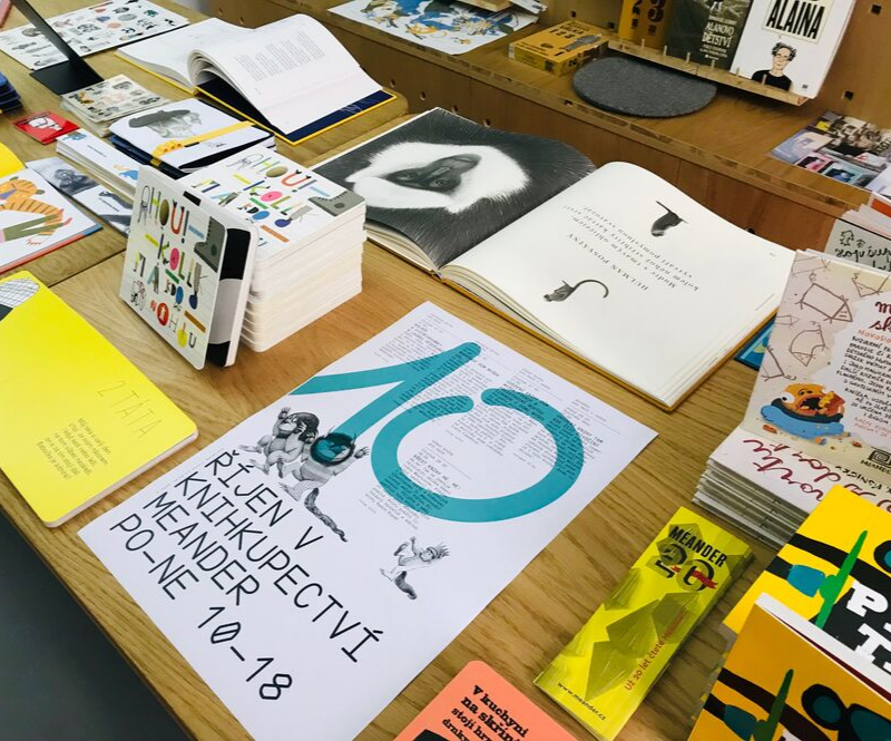 Program v knihkupectví Meander - Říjen 2019