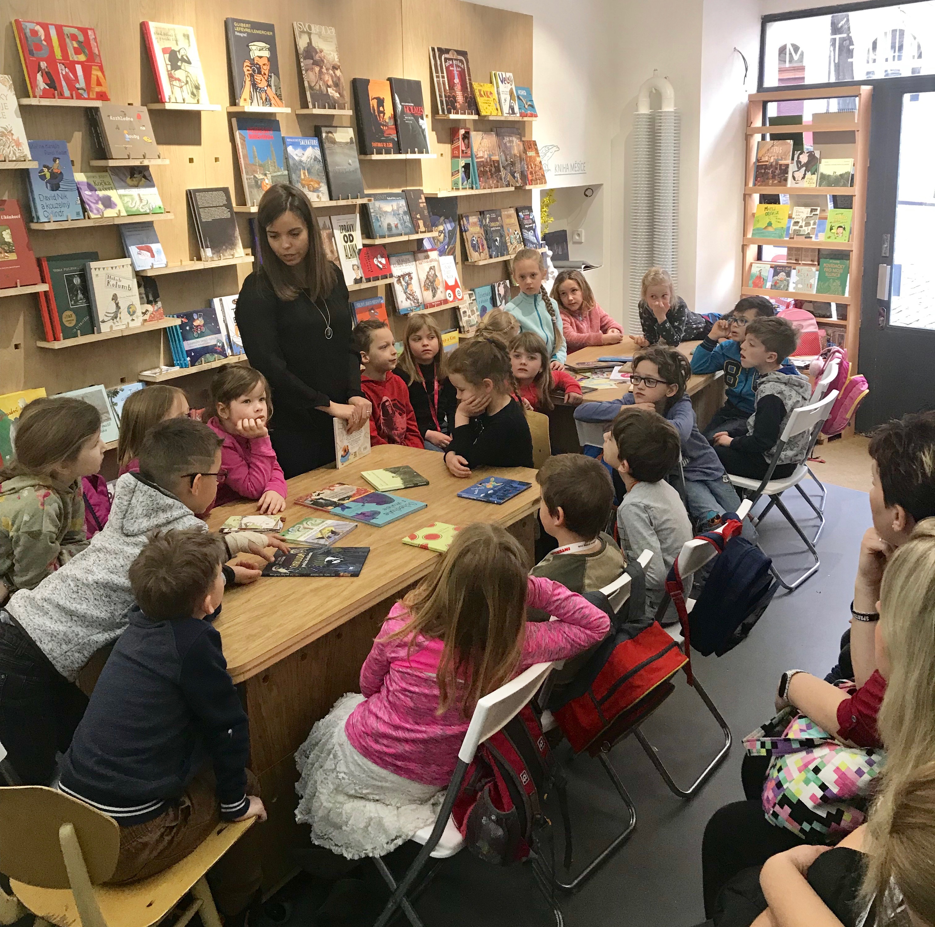 „Jak vzniká dětská kniha?“ Program pro školní skupiny v našem knihkupectví