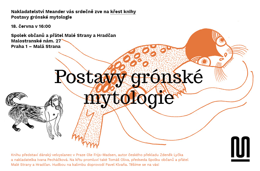 Křest knihy Postavy grónské mytologie