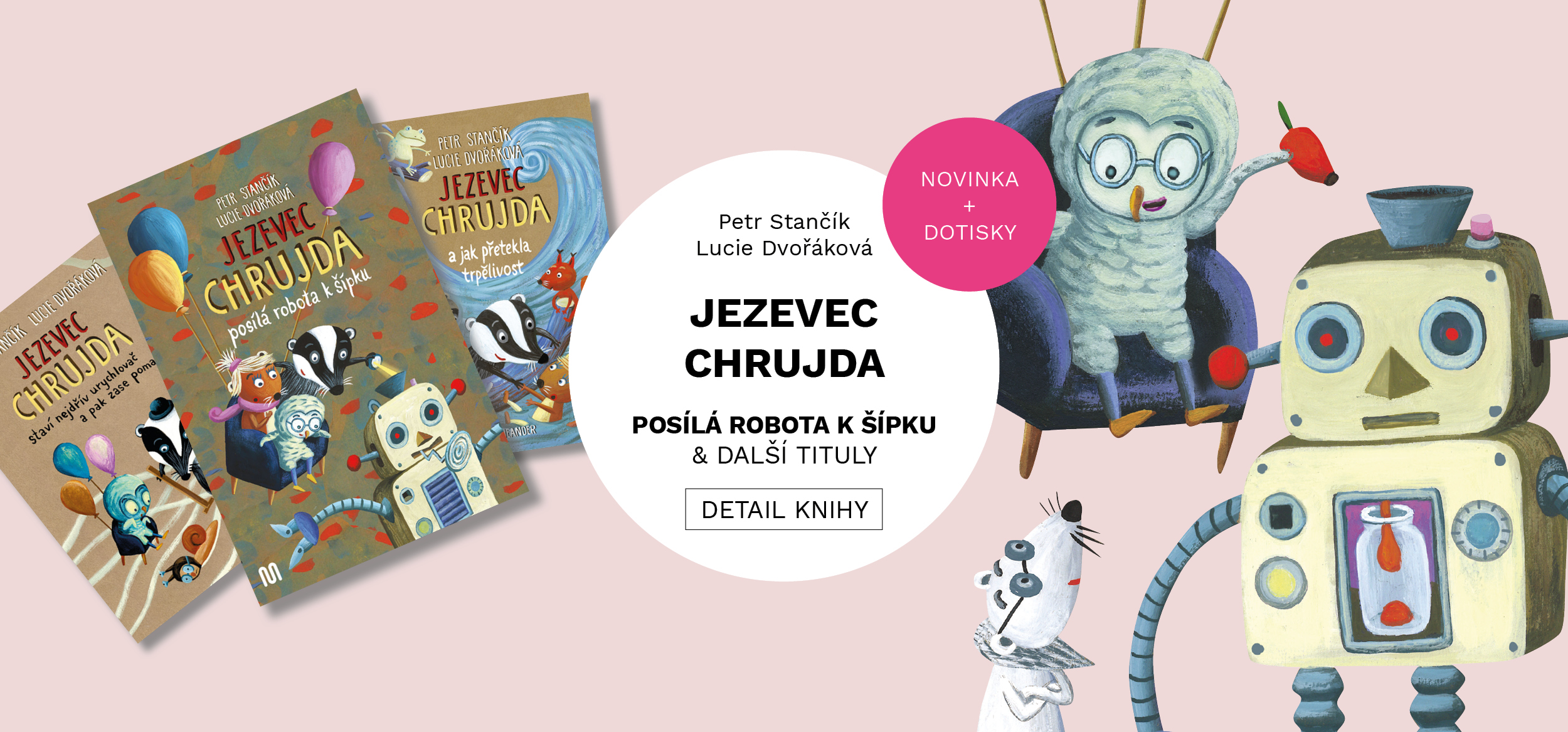 Chrujda posílá robota k šípku - DESKTOP