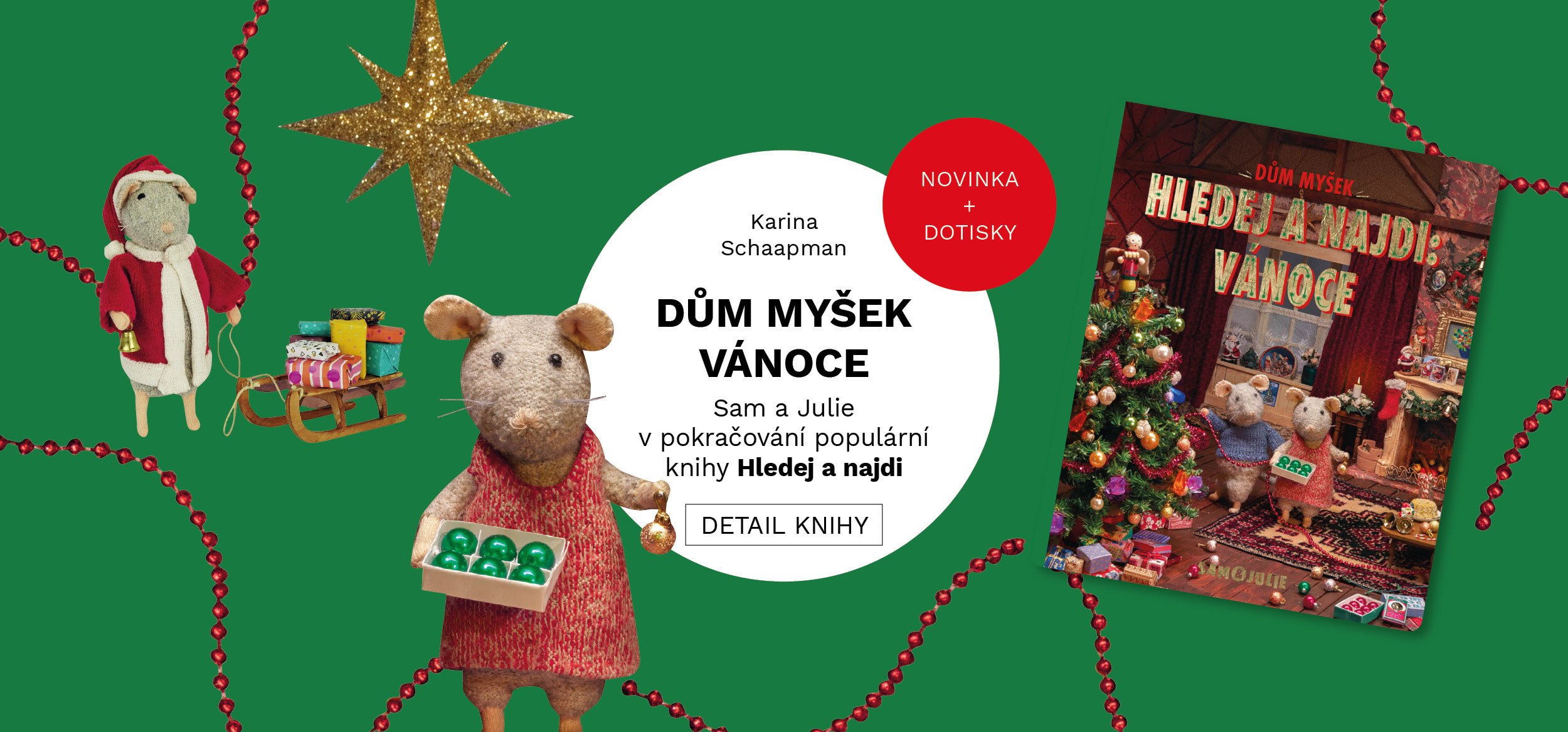 Dům myšek VÁNOCE - DESKTOP