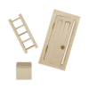 Sam & Julia Tooth Mouse Gift Set Door Ladder Mailbox