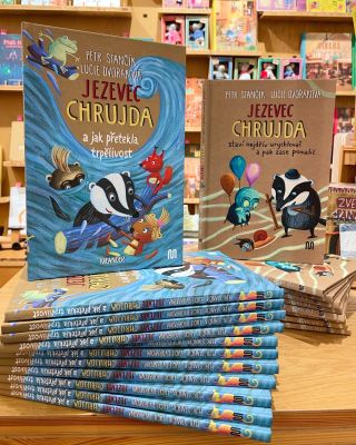 💥 Pozor, pozor, do knihkupectví právě dorazily DOTISKY z lesa Habřince! 🌲📚 🦡 Jezevec Chrujda a jak přetekla trpělivost 🚀...