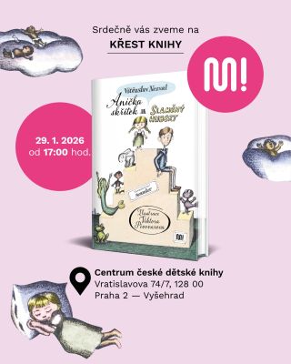 ✨ Přijďte s námi, s ilustrátorem Viktorem Pivovarovem a s Janou Čeňkovou ve čtvrtek pokřtít nové vydání slavného...
