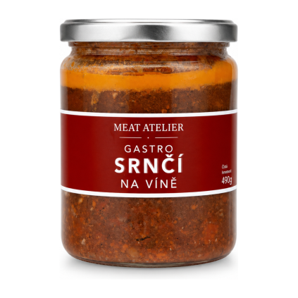 Srnčí na víně Meat Atelier
