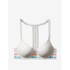 Victoria's Secret PINK Push-up podprsenka s předním zapínáním Wear Everywhere Strappy-Back Push-Up Grey
