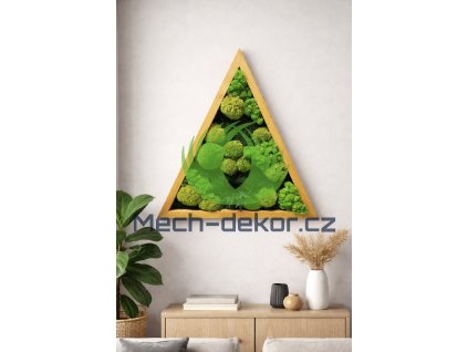 Trojuhelník světlý dub