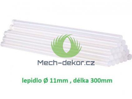 Tavné lepící tyčinky 34ks Ø 11mm - délka 300mm