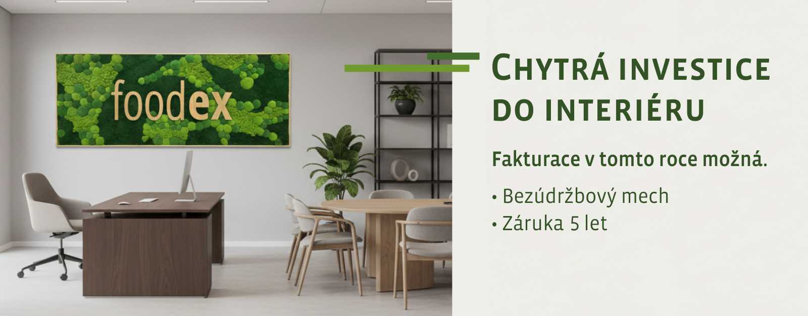 mechový obraz do firmy