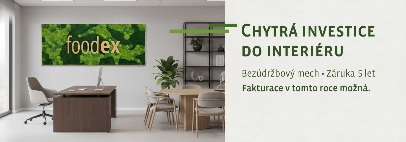 mechový obraz do firmy