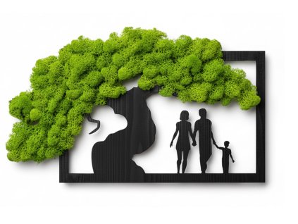 Mechlevne bonsai rodina jedno dítě 01