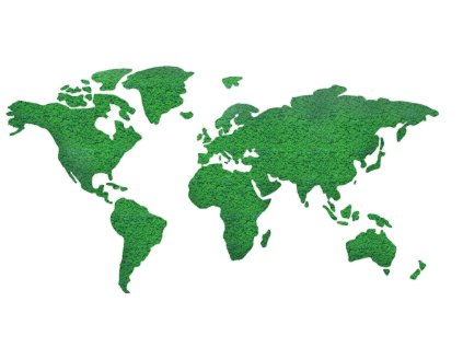 mapa svetastredne zelena produkt