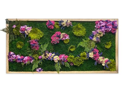 růžový dlouhý mechlevne tmavší