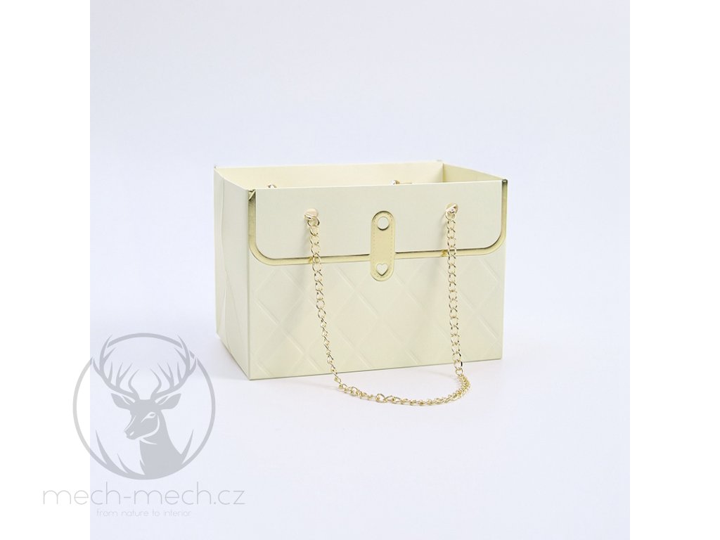 Květinový box – Kabelka – Enchanted Bloom Bag – Béžový – 6 ks