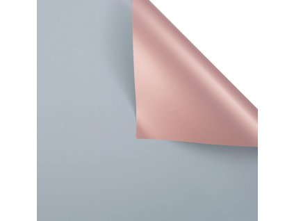 Květinová fólie - šedomodrá - listy 58x58 cm - 20ks