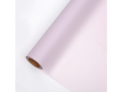 Floristická fólie Matte 90's" - Levandulová - 58 cm x 20 m