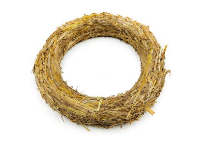 Slaměný věnec - 25 cm - 1 kus